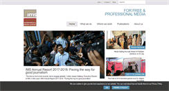 Desktop Screenshot of mediasupport.org
